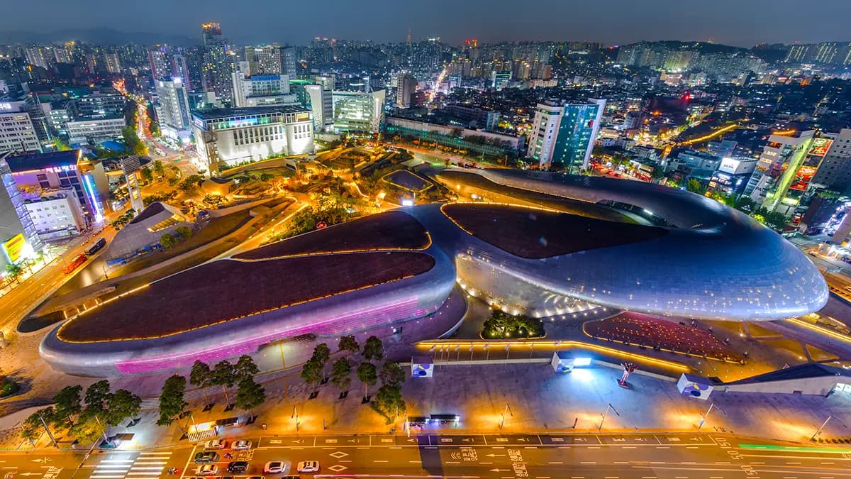 동대문디자인플라자(DDP) 전경
