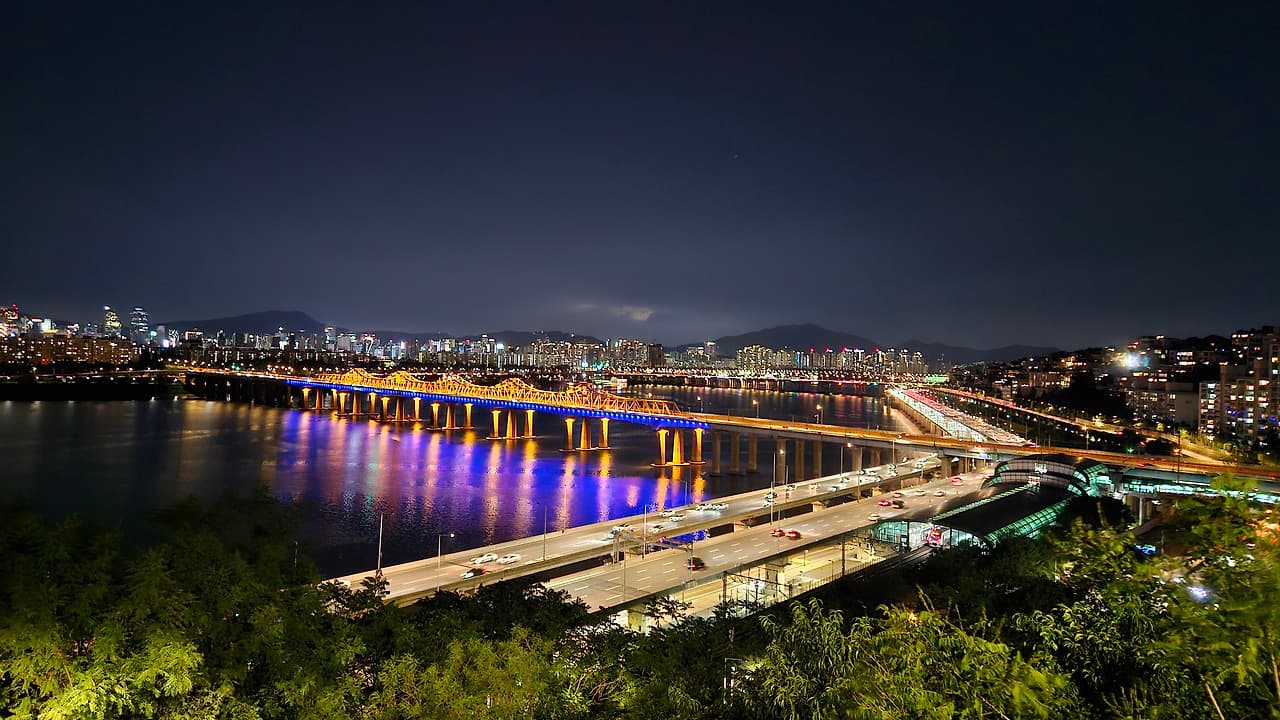 달맞이 근린공원 전경
